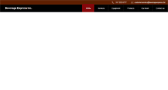 Desktop Screenshot of beverageexpress.biz